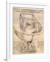 Kepler's Universe, 1596-Johannes Kepler-Framed Giclee Print