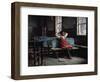 Kept In, 1888-Edward Lamson Henry-Framed Giclee Print