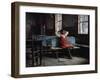 Kept In, 1888-Edward Lamson Henry-Framed Giclee Print