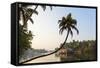 Kerala Backwaters Near Alleppey (Alappuzha), Kerala, India-Peter Adams-Framed Stretched Canvas