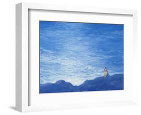 Keralan Fisherwoman-Derek Hare-Framed Giclee Print