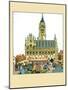 Kerk And Market-Maud & Miska Petersham-Mounted Art Print