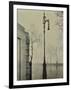 Kerle Electric Streetlamp, Victoria Embankment, London, 1928-null-Framed Photographic Print