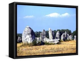 Kermario Alignments, Carnac, France-Peter Thompson-Framed Stretched Canvas