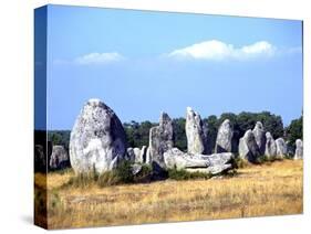 Kermario Alignments, Carnac, France-Peter Thompson-Stretched Canvas