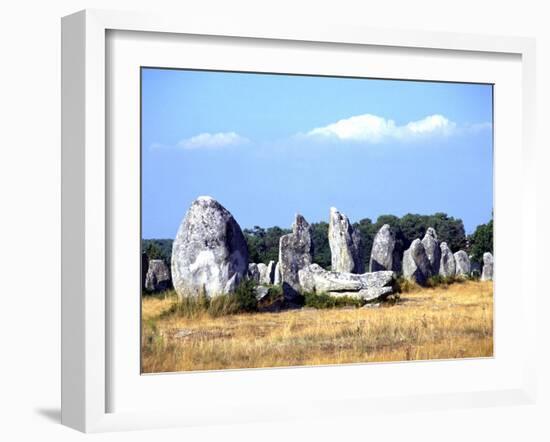 Kermario Alignments, Carnac, France-Peter Thompson-Framed Giclee Print