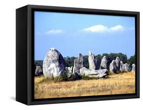 Kermario Alignments, Carnac, France-Peter Thompson-Framed Stretched Canvas
