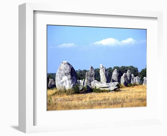 Kermario Alignments, Carnac, France-Peter Thompson-Framed Giclee Print