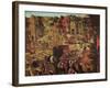 Kermesse with Theatre and Procession-Pieter Brueghel the Younger-Framed Giclee Print