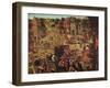 Kermesse with Theatre and Procession-Pieter Brueghel the Younger-Framed Giclee Print