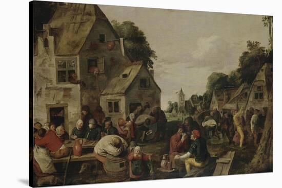 Kermesse-Adriaen Brouwer-Stretched Canvas