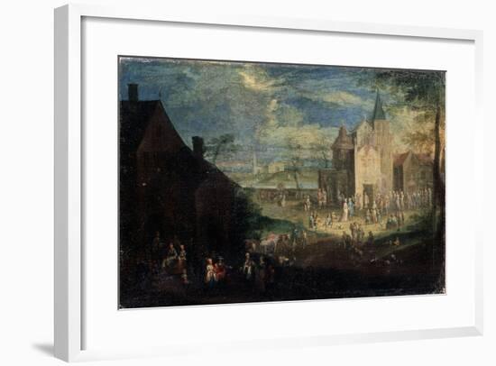 Kermis, 17th Century-Peeter Gysels-Framed Giclee Print