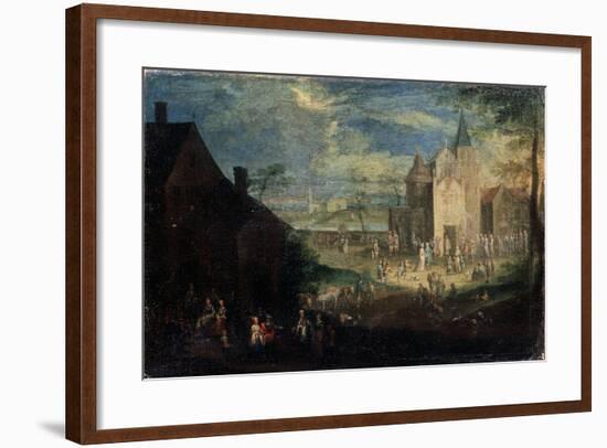 Kermis, 17th Century-Peeter Gysels-Framed Giclee Print