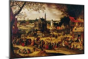 Kermis, C.1600-1605-David Vinckboons-Mounted Giclee Print