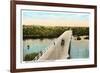 Kern River Bridge, Bakersfield, California-null-Framed Art Print