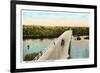 Kern River Bridge, Bakersfield, California-null-Framed Art Print