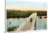 Kern River Bridge, Bakersfield, California-null-Stretched Canvas