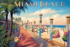 Greetings from Miami Beach-Kerne Erickson-Art Print