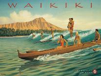Surfride Waikiki-Kerne Erickson-Art Print