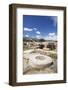 Kernos Stone, Minoan Palace, Excavation Site-Markus Lange-Framed Photographic Print