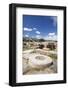 Kernos Stone, Minoan Palace, Excavation Site-Markus Lange-Framed Photographic Print