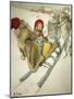 Kersti Sledging, 1901-Carl Larsson-Mounted Giclee Print