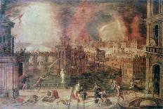 The Fire in the Borgo (Detail), 1515-Kerstiaen de Keuninck-Giclee Print