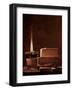 Kerze und Bucher Candlelight Study-Georges de La Tour-Framed Art Print