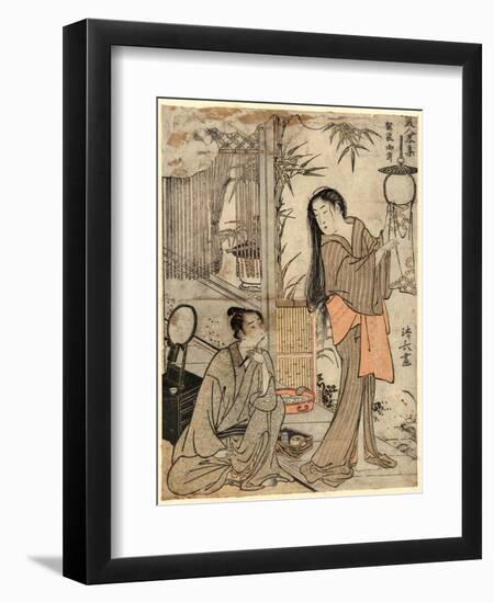 Kesagozen-Torii Kiyonaga-Framed Giclee Print