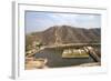 Kesar Kyari Bagh Gardens, Maota Lake, Amber Fort, Jaipur, Rajasthan, India, Asia-Peter Barritt-Framed Photographic Print