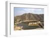 Kesar Kyari Bagh Gardens, Maota Lake, Amber Fort, Jaipur, Rajasthan, India, Asia-Peter Barritt-Framed Photographic Print