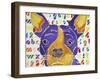 Kessel the French Bulldog-Lauren Moss-Framed Giclee Print