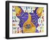 Kessel the French Bulldog-Lauren Moss-Framed Giclee Print