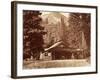 Kessler Peak and Meeks Camp, Big Cottonwood Canyon, Utah, Usa, 1861-75-Carleton Emmons Watkins-Framed Photographic Print