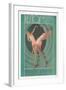 Kestos Lingerie Advertisement-null-Framed Art Print