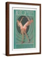 Kestos Lingerie Advertisement-null-Framed Art Print