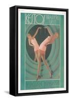 Kestos Lingerie Advertisement-null-Framed Stretched Canvas