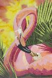 Flamingo Mom-Kestrel Michaud-Giclee Print