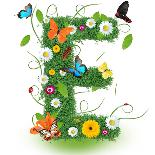 Beautiful Spring Letter "Z"-Kesu01-Art Print