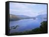 Keswick and Derwent Water from Surprise View, Lake District National Park, Cumbria, England-Neale Clarke-Framed Stretched Canvas