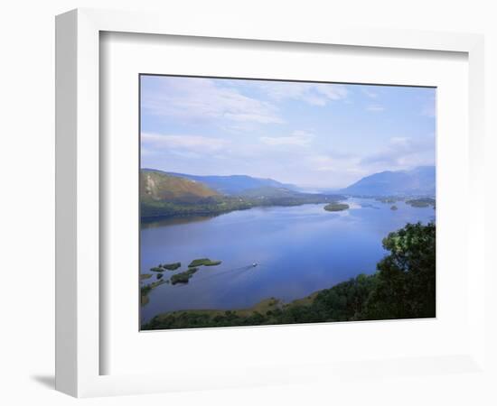 Keswick and Derwent Water from Surprise View, Lake District National Park, Cumbria, England-Neale Clarke-Framed Photographic Print