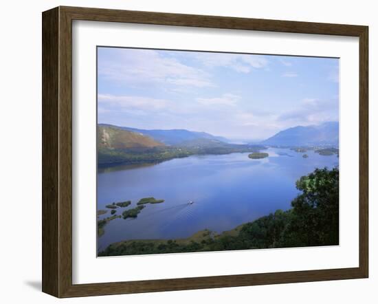 Keswick and Derwent Water from Surprise View, Lake District National Park, Cumbria, England-Neale Clarke-Framed Photographic Print