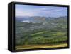 Keswick and Derwentwater from Latrigg Fell, Lake District National Park, Cumbria, England, UK-Roy Rainford-Framed Stretched Canvas