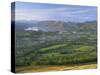 Keswick and Derwentwater from Latrigg Fell, Lake District National Park, Cumbria, England, UK-Roy Rainford-Stretched Canvas