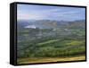 Keswick and Derwentwater from Latrigg Fell, Lake District National Park, Cumbria, England, UK-Roy Rainford-Framed Stretched Canvas