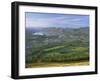 Keswick and Derwentwater from Latrigg Fell, Lake District National Park, Cumbria, England, UK-Roy Rainford-Framed Photographic Print