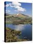 Keswick and Skiddaw Viewed from Catbells, Derwent Water, Lake District Nat'l Park, Cumbria, England-Chris Hepburn-Stretched Canvas