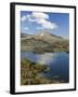 Keswick and Skiddaw Viewed from Catbells, Derwent Water, Lake District Nat'l Park, Cumbria, England-Chris Hepburn-Framed Photographic Print