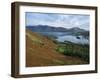 Keswick, Beside Derwent Water, with Skiddaw and Blencathra Behind, Lake District, Cumbria, England-Rainford Roy-Framed Photographic Print