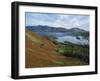 Keswick, Beside Derwent Water, with Skiddaw and Blencathra Behind, Lake District, Cumbria, England-Rainford Roy-Framed Photographic Print